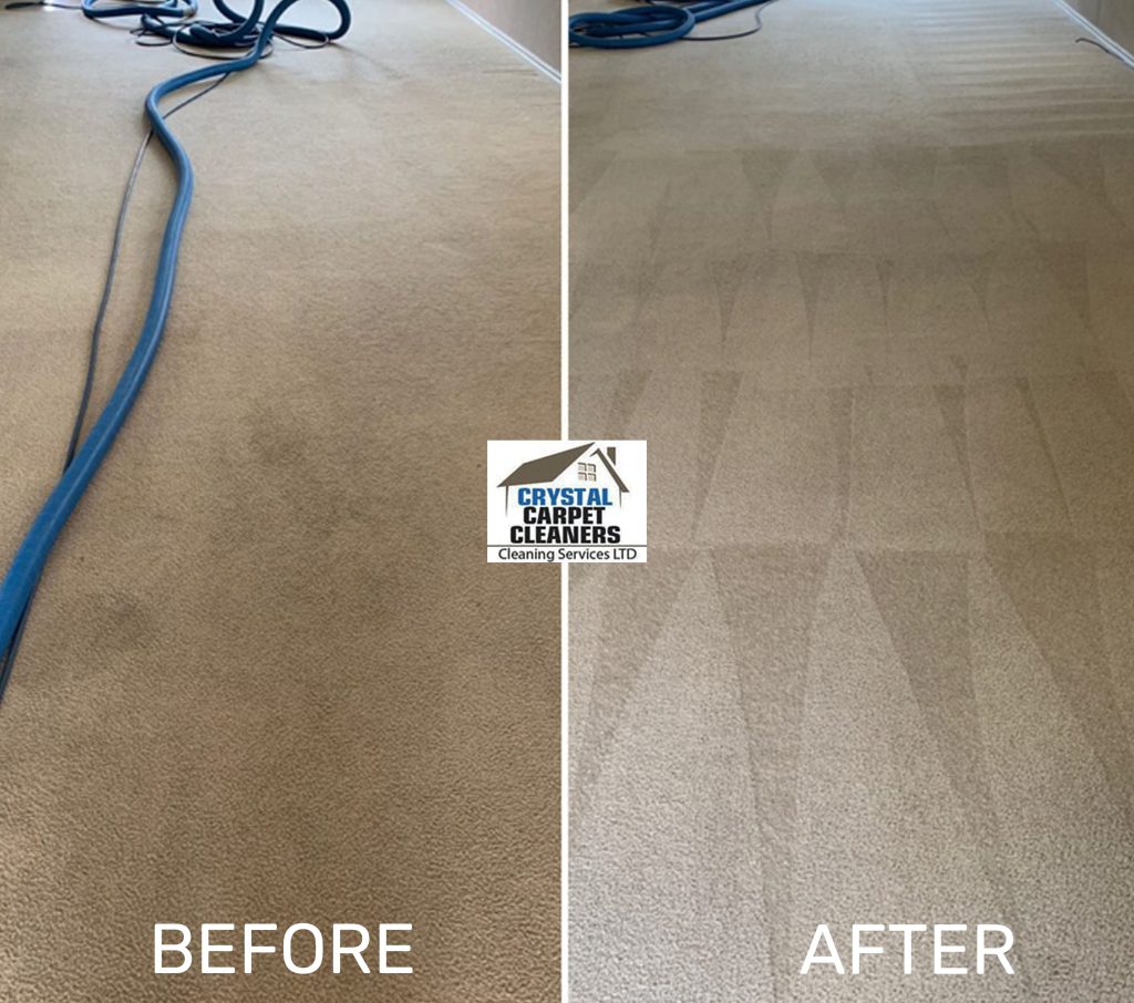 Before and After Carpet Cleaning Isle of Dogs