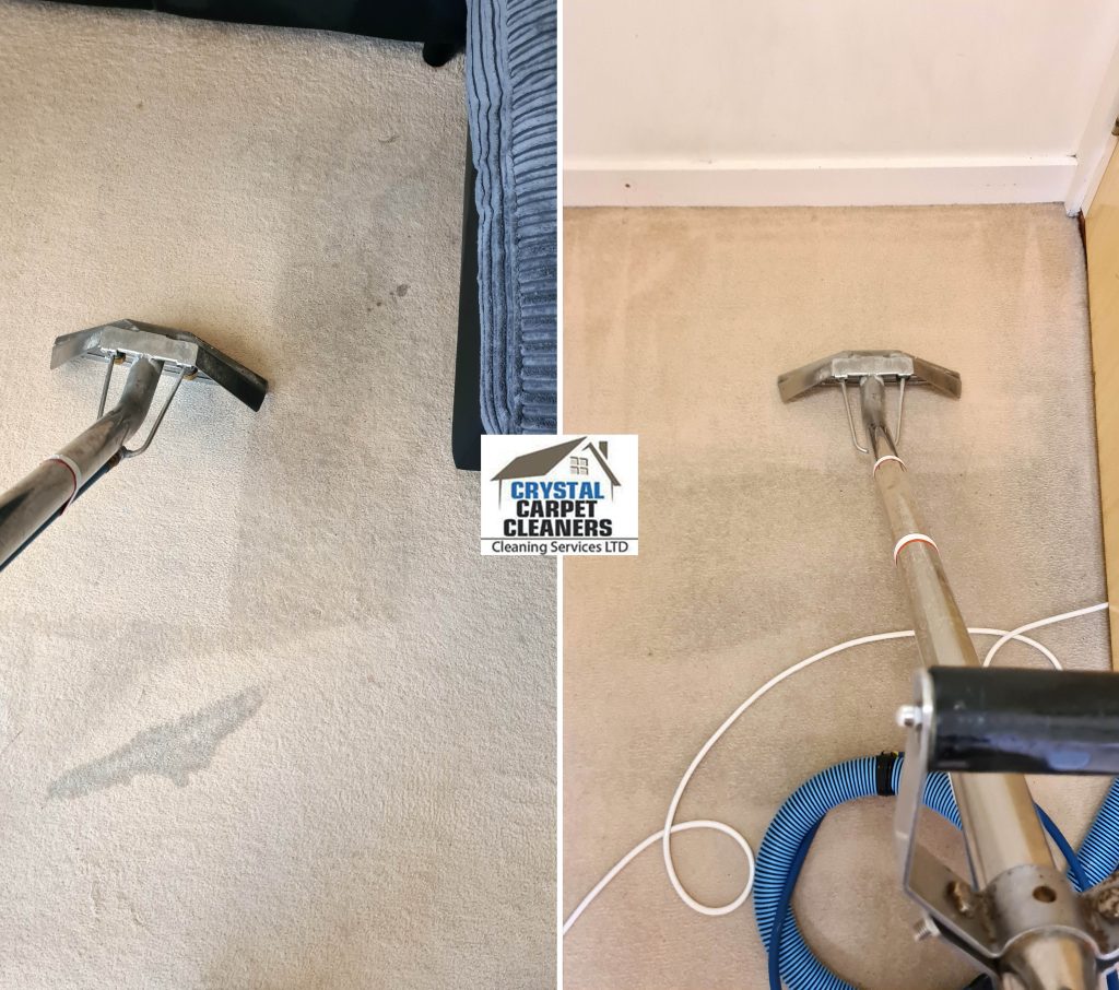 Before and After Carpet Cleaning South East London